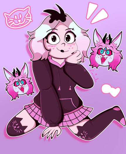 Emberlynn from Helluva Boss