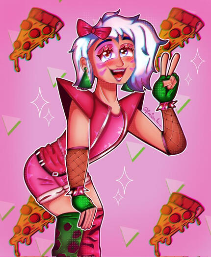 Glamrock Chica from Five Nights at Freddy's Security Breach