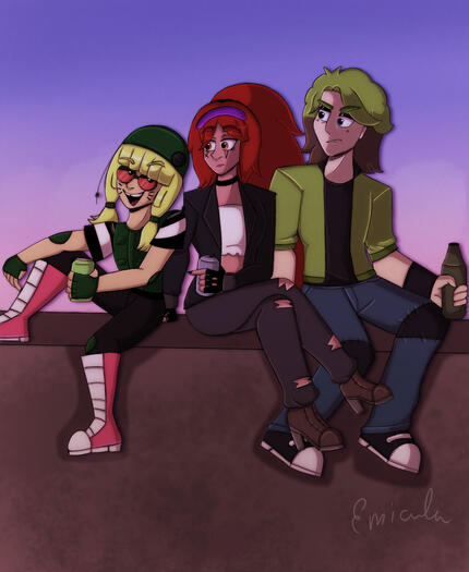 Ocs - Riley, Diego, Nikkita