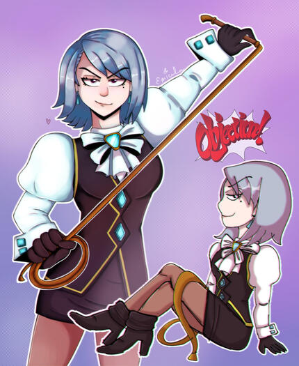 Franziska Von Karma from Ace Attorney