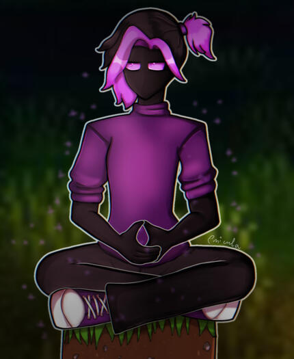 Enderman from Minecraft