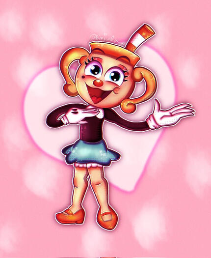 Miss Chalice from Cuphead